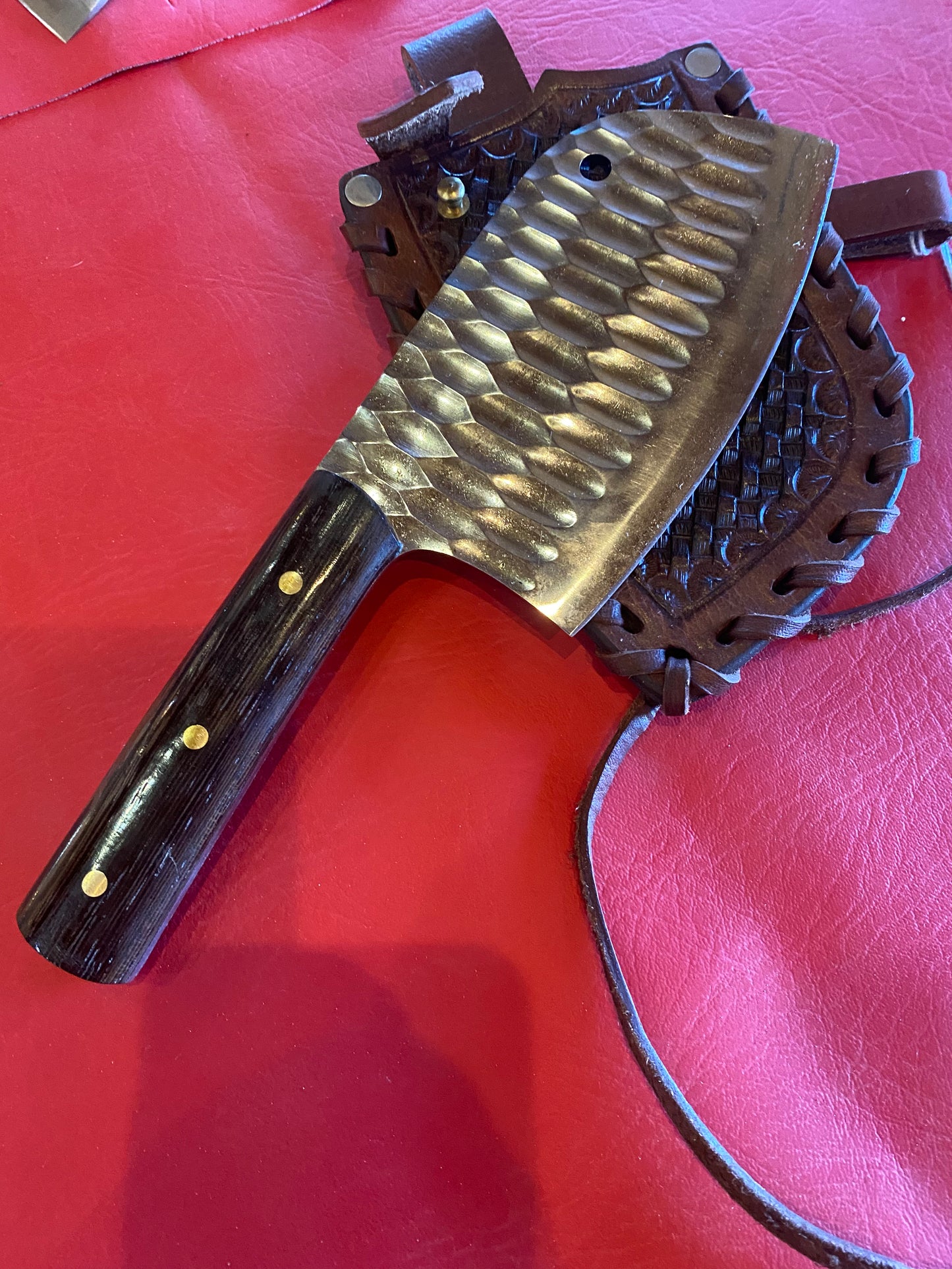 KC-001 Custom Kitchen Cleaver D2 steel