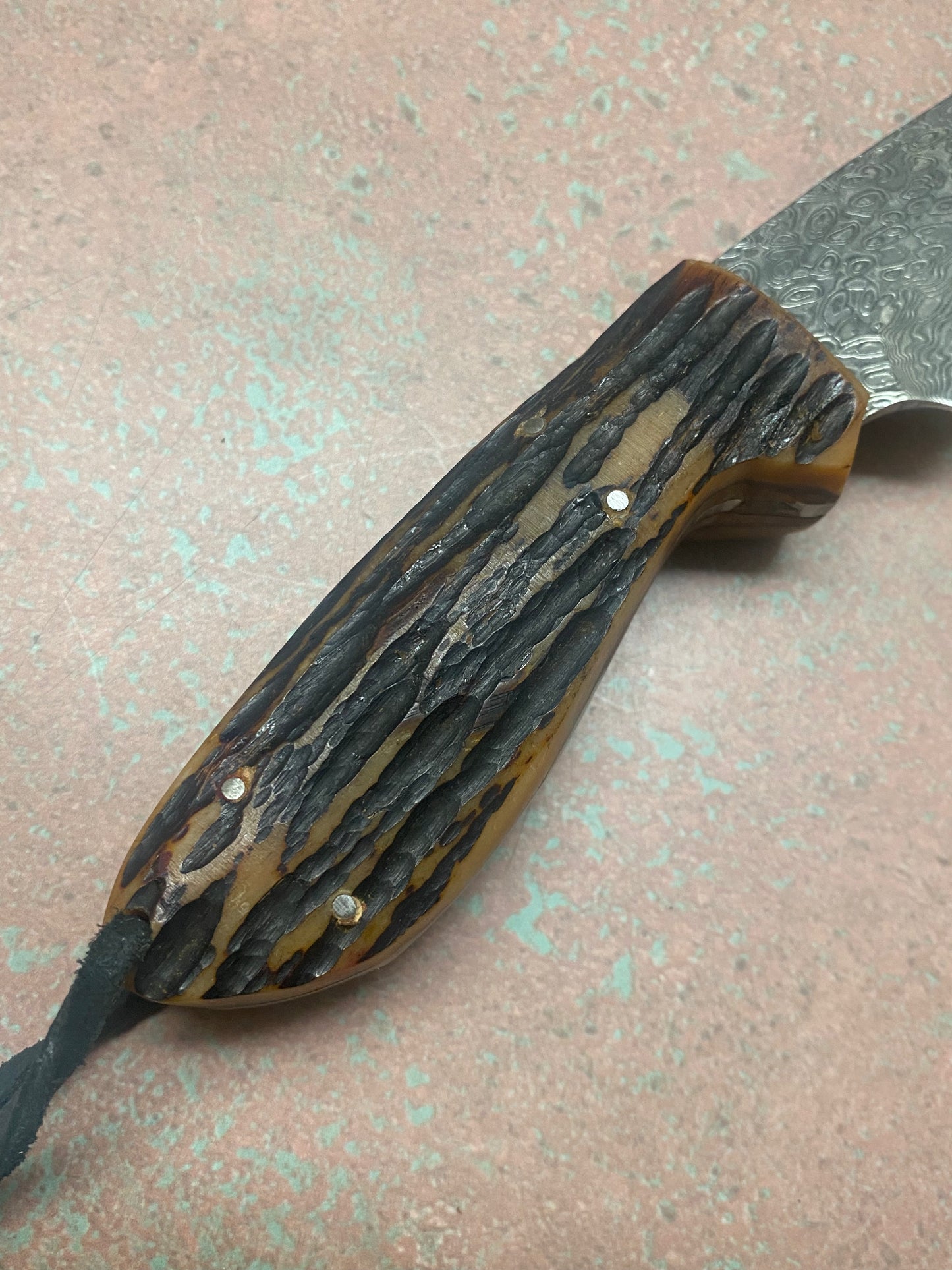 DFX-422 ELK ANTLER KNIFE