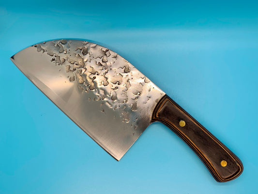 KC-003 Kitchen Knife w/Rosewood and Damascus