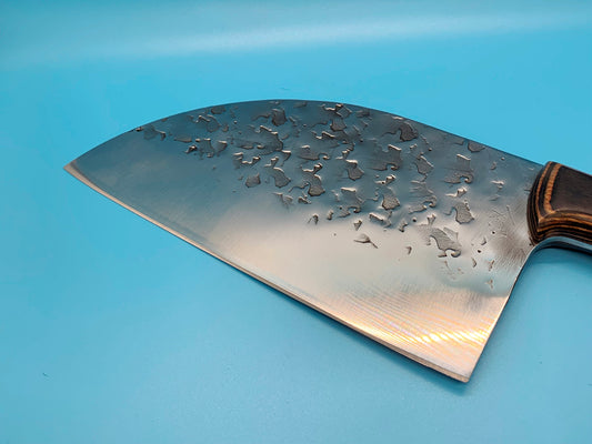 KC-003 Kitchen Knife w/Rosewood and Damascus