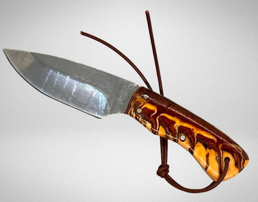 FX-013 Pine Cone Handle w/440c Steel Blade