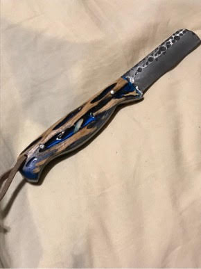 FX-024 Cholla Cactus Handle Knife Castrating Knife / Bull Cutter