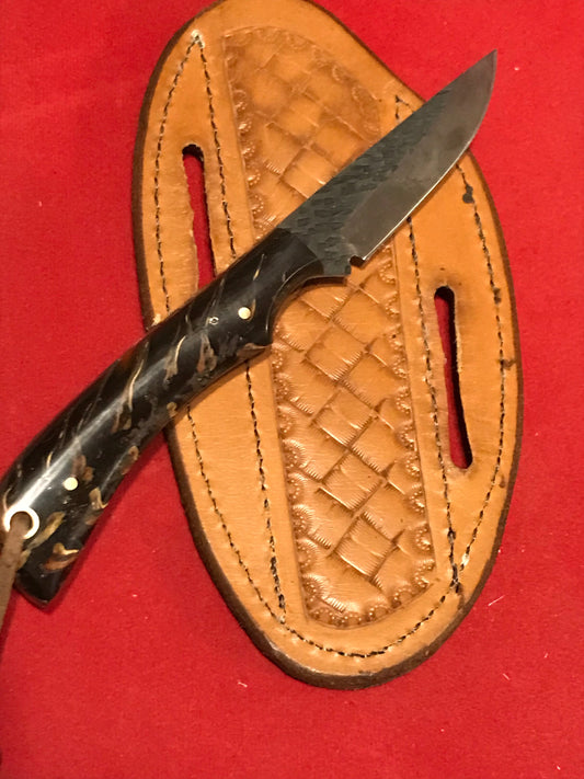 FX-058 Pine Cone Handle D 2 Steel Hunting Knife