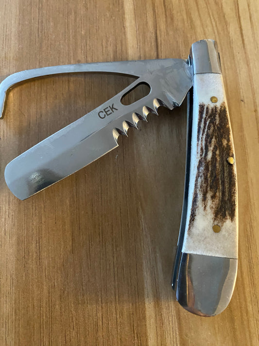 FD-038 Hoof Pick/ handle w/ Razor steel blade