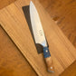 KC-002A  Kitchen knife w/ Burlwood Maple and resin handle