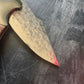 FD-033 Custom Maple Damascus Blade Knife / Engraved