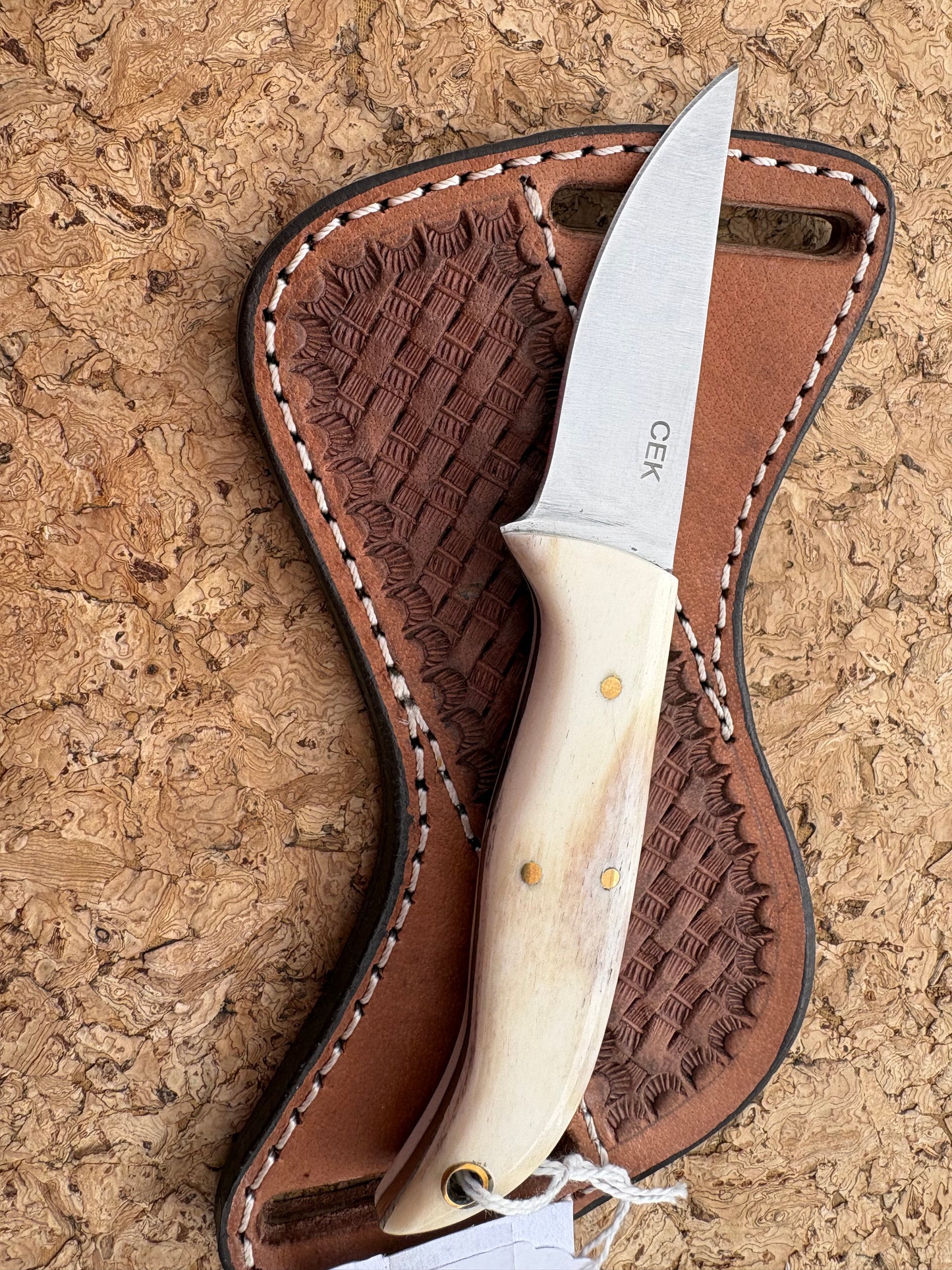 FX-017 Bone Handle Blade Knife