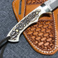 FX-002 Axis Antler  Hunting Knife w/ ball bearing steel blade