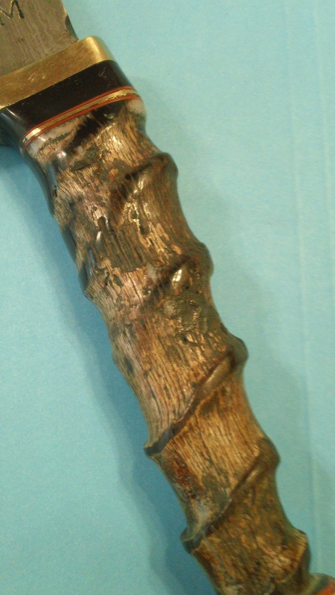 FX-040 IMPALA HANDLE DAMASCUS HUNTING KNIFE