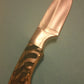 FX-088 Ram Horn Handle  Steel Hunting Knife