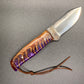 FX-118 Pine Cone handle Hunting/Utility knife w/ Stainless Steel Blade