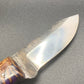 FX-118 Pine Cone handle Hunting/Utility knife w/ Stainless Steel Blade