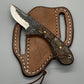 FX-021 Ram Horn Hunting Knife w/Stainless Steel Blade (440c)