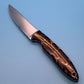 FX-028 Pine Cone Handle Hunting/Utility Knife w/D2 Steel Blade