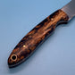 FX-028 Pine Cone Handle Hunting/Utility Knife w/D2 Steel Blade
