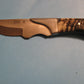 FX-125 RAM HORN HANDLE  SKINNER/ HUNTING KNIFE