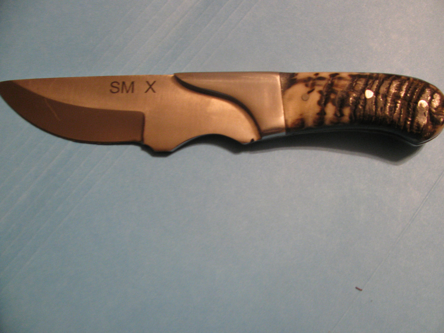FX-125 RAM HORN HANDLE  SKINNER/ HUNTING KNIFE