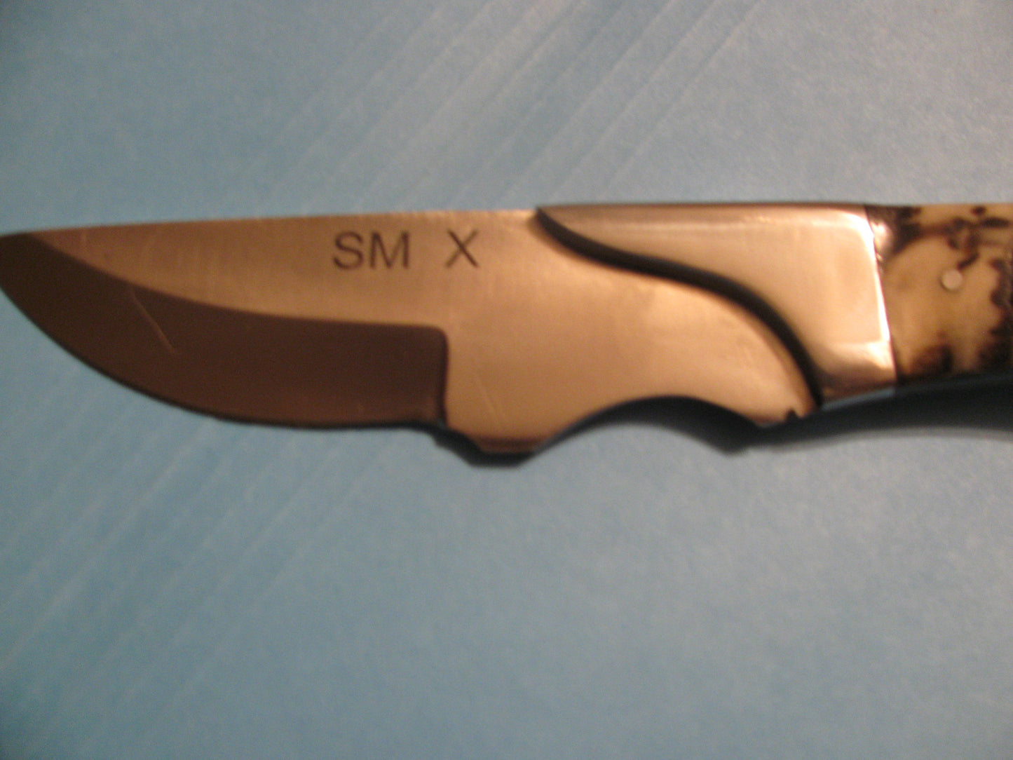 FX-125 RAM HORN HANDLE  SKINNER/ HUNTING KNIFE