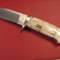 FX-075 Mammoth Fossil Handle  Knife