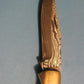 FD-055 RAM HORN FOLDING KNIFE WITH BRASS BOLSTER