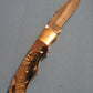 FD-055 RAM HORN FOLDING KNIFE WITH BRASS BOLSTER