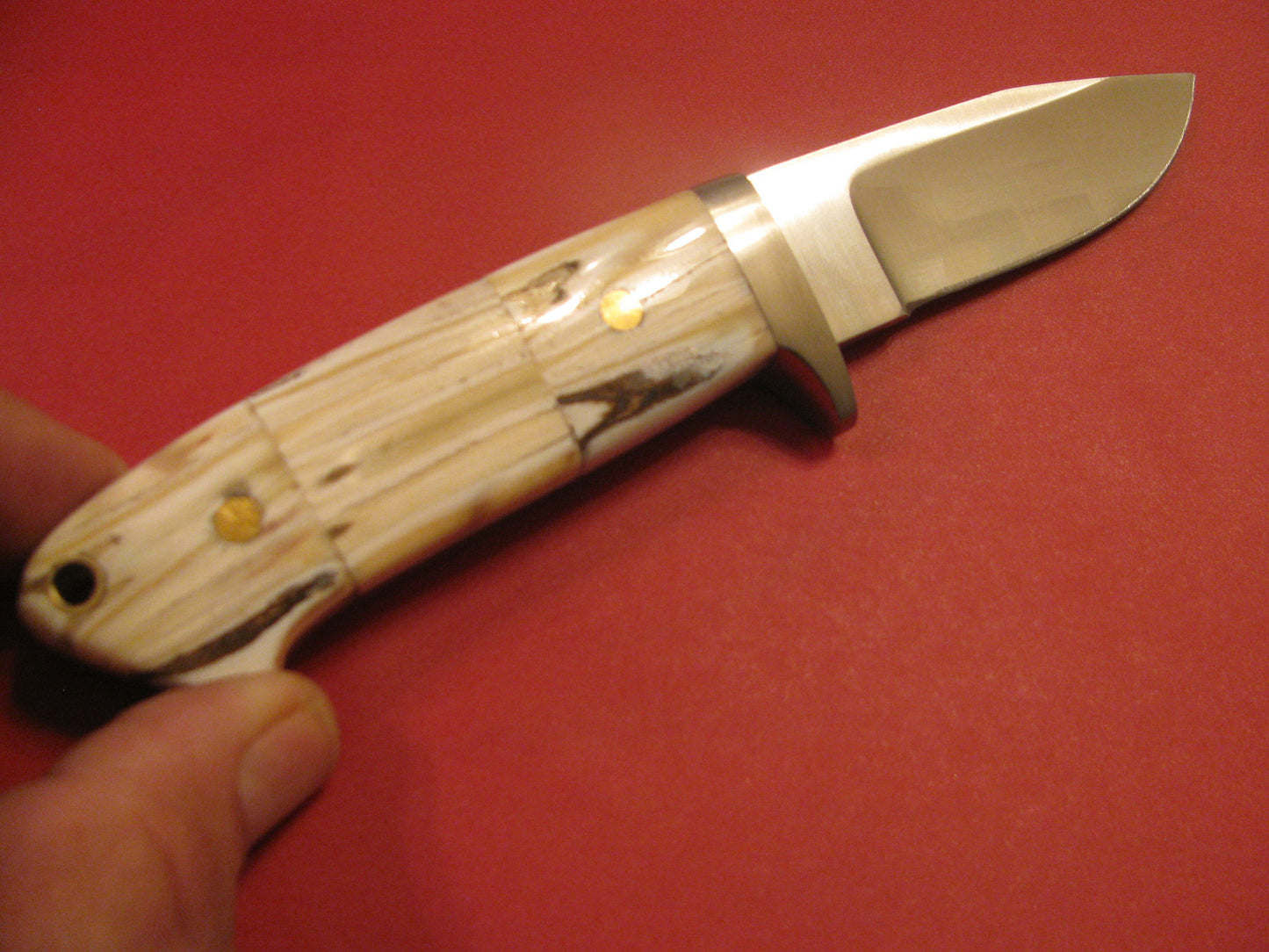 FX-075 Mammoth Fossil Handle  Knife