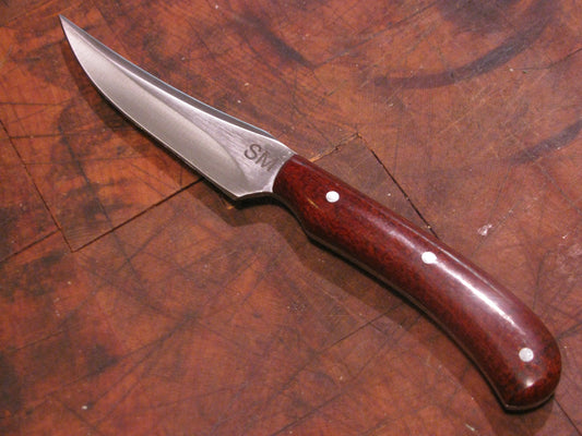 FX-105 Red Micarta Caping/ Skinner  Knife