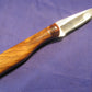 FX-050 SPALTED PECAN WITH TEXAS EBONY BOLSTER HUNTING KNIFE