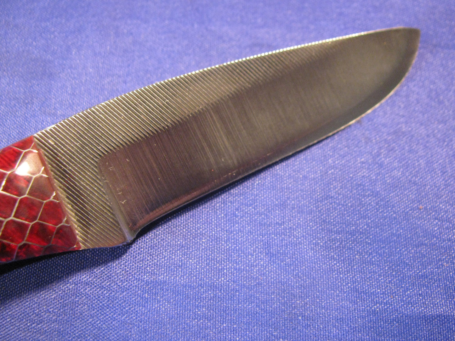 FX-104 RED AND BLACK CTEK  HUNTING KNIFE