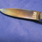 FX-005 Blue Lapis Handle/Caping/ Skinner  Knife W/leather sheath
