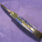 FX-005 Blue Lapis Handle/Caping/ Skinner  Knife W/leather sheath