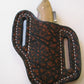 SHTH-003 Elephant Leather Pancake Style Knife Sheath