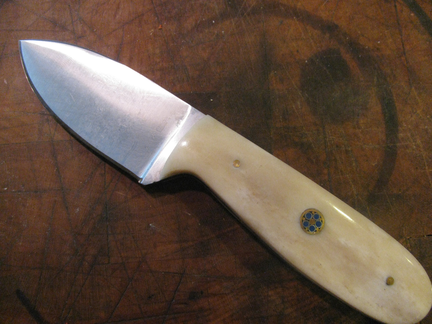 FX-017 Bone Wide Blade Knife