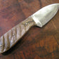 FX-097 RAM HORN HANDLE WIDE BLADE KNIFE