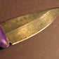 FX-081 PINE CONE HANDLE DAMASCUS  BLADE KNIFE