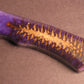 FX-081 PINE CONE HANDLE DAMASCUS  BLADE KNIFE