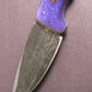 FX-081 PINE CONE HANDLE DAMASCUS  BLADE KNIFE