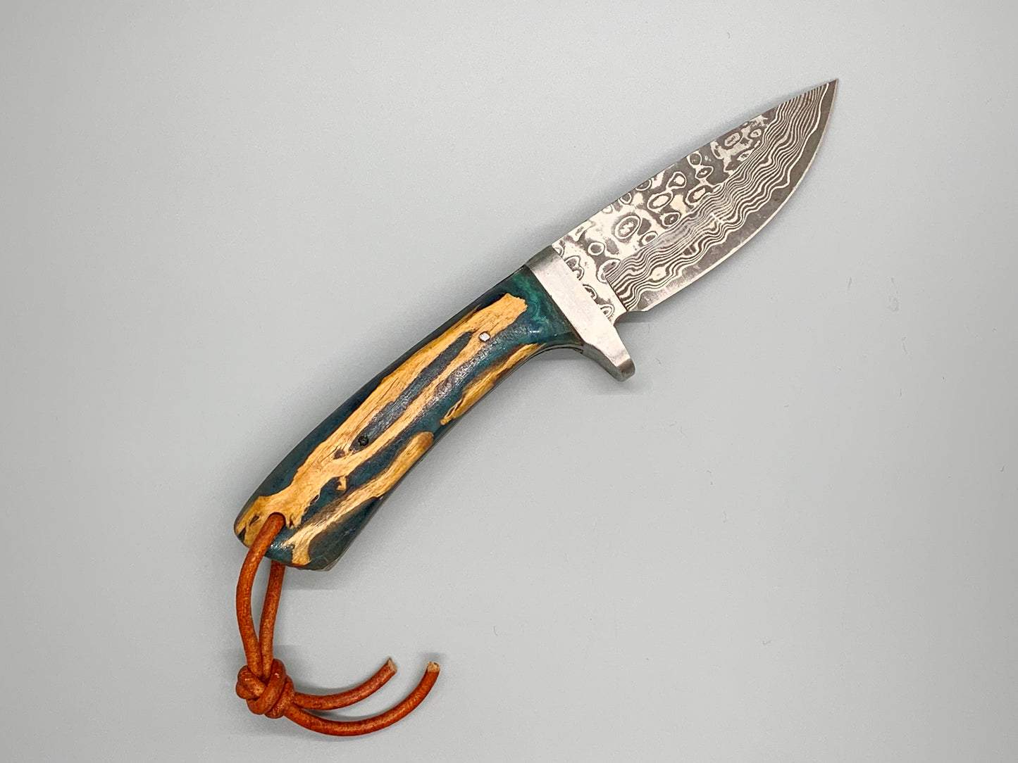 FX-059 Cholla Cactus Handle w/ Fixed Damascus Blade