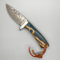 FX-059 Cholla Cactus Handle w/ Fixed Damascus Blade