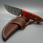 FX-062 Pine Cone Handle w/ Fixed D2 Steel blade