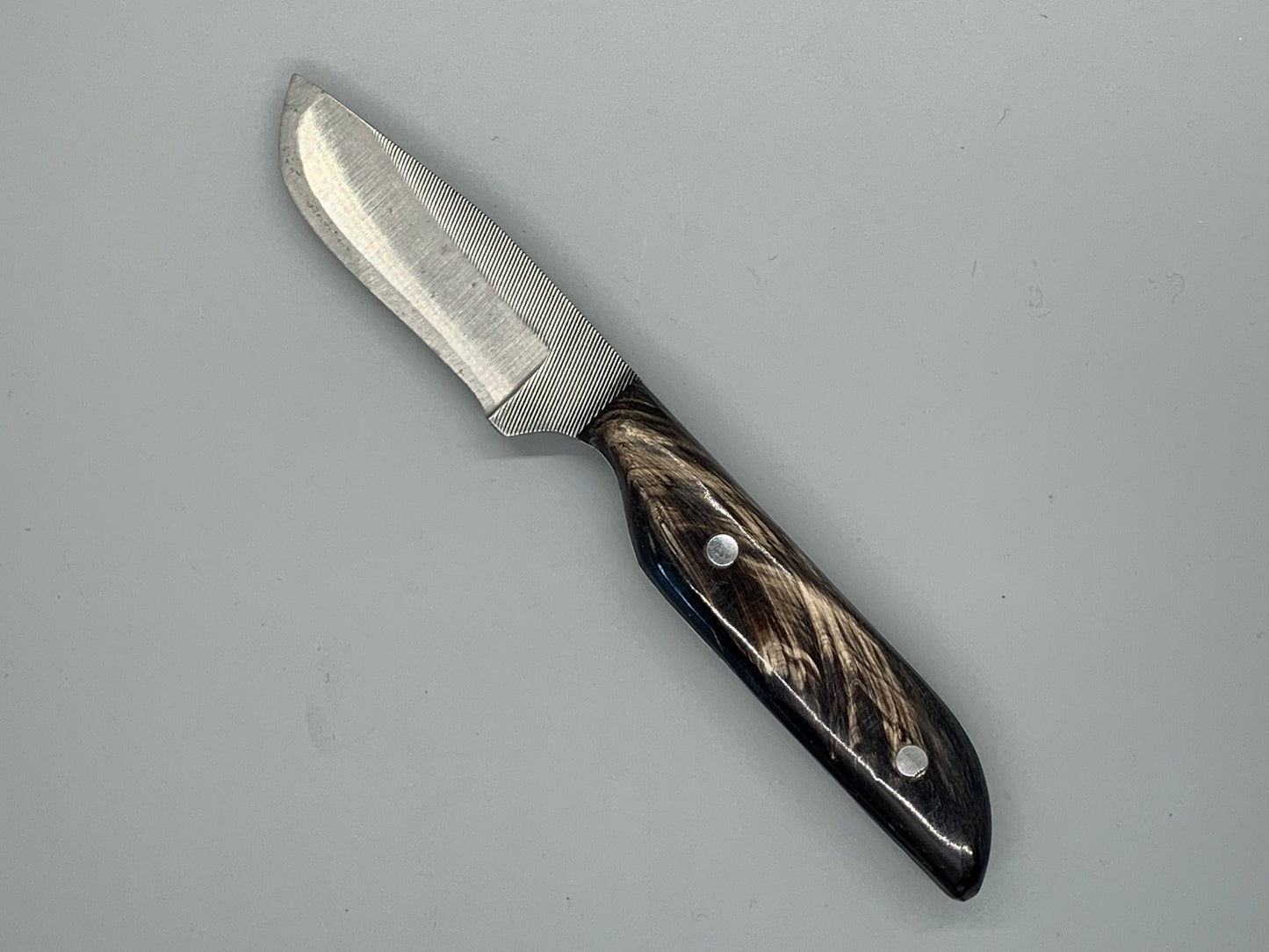 FX-122 Feathered Bull horn Hunting Knife