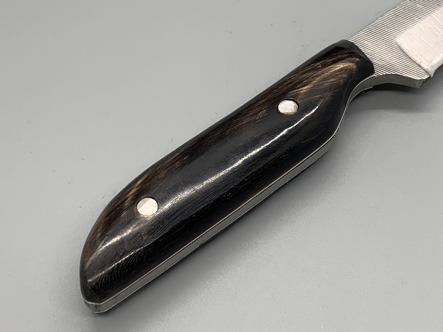 FX-122 Feathered Bull horn Hunting Knife