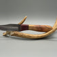 FX-070 Flaming Box Adler w/carbon steel file blade