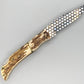 FD-060 Stag Antler handle w/Honeycome 440c blade