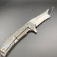 FD-012 Diamond Plate Folding Knife w/ Tanto Blade