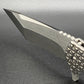 FD-012 Diamond Plate Folding Knife w/ Tanto Blade