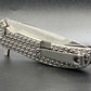 FD-012 Diamond Plate Folding Knife w/ Tanto Blade
