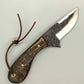 FX-021 Ram Horn Hunting Knife w/Stainless Steel Blade (440c)