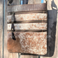 ZB1-A Leather and Cowhide Crossbody Purse