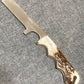 FX-001 Axis Antler handle Razor/Castrating Knife / Bull Cutter